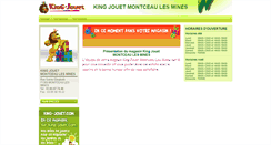 Desktop Screenshot of montceau-les-mines.king-jouet.com