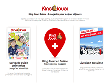Tablet Screenshot of king-jouet.ch